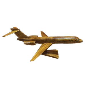 Boeing 717 Mahogany Wood Desktop Airplane Model