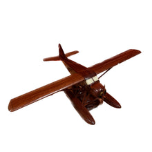 Load image into Gallery viewer, DHC2 Dehavilland Beaver Mahogany Wood Desktop Airplane Model