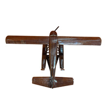 Load image into Gallery viewer, DHC2 Dehavilland Beaver Mahogany Wood Desktop Airplane Model