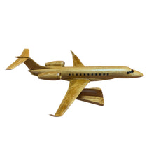 Load image into Gallery viewer, Embraer Legacy 650 Mahogany Wood Desktop Airplane Model