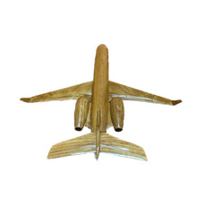 Load image into Gallery viewer, Embraer Legacy 650 Mahogany Wood Desktop Airplane Model