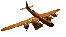 Load image into Gallery viewer, B29 Super-fortress Mahogany Wood Desktop Aviation Model