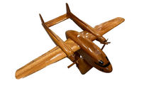 Load image into Gallery viewer, The C119 Flying boxcar Mahogany Wood Desktop Airplane Model