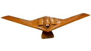 B-21 Raider Mahogany Wood Desktop Model