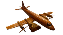 Load image into Gallery viewer, P3 Orion Mahogany wood desktop Airplanes model.