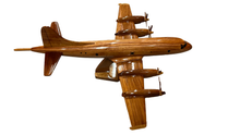 Load image into Gallery viewer, P3 Orion Mahogany wood desktop Airplanes model.