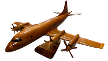 Load image into Gallery viewer, P3 Orion Mahogany wood desktop Airplanes model.