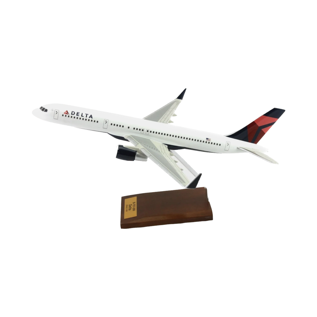 B-757 Delta Airlines Painted Aviation Model Custom Made for you