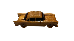 Chevy Bellair Mahogany Wood Desktop Model
