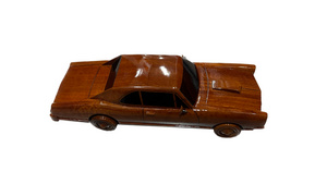 Pontiac GTO 1960 Mahogany Wood Cars & trucks Desktop Model