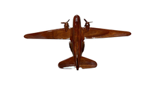 Load image into Gallery viewer, DC3 Dakota Mahogany Wood Desktop Airplane Model