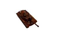 Load image into Gallery viewer, M48 Patton Tank Mahogany Wood Desktop Tank  Model