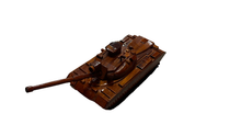 Load image into Gallery viewer, M48 Patton Tank Mahogany Wood Desktop Tank  Model