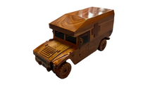 Load image into Gallery viewer, M997 Ambulance Mahogany Wood Desktop Model