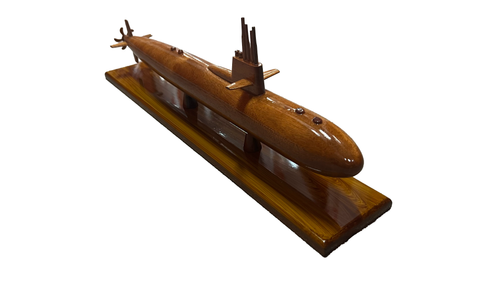 Skipjack Class Submarine Wood Desktop   Ships Sail boats & Subs Model