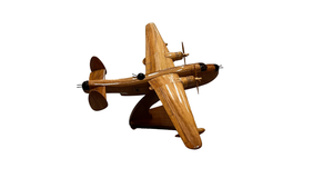 PBM Mariner Mahogany Wood Desktop Airplane Model