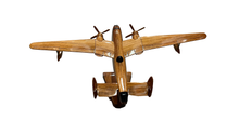 Load image into Gallery viewer, PBM Mariner Mahogany Wood Desktop Airplane Model