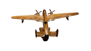 PBM Mariner Mahogany Wood Desktop Airplane Model