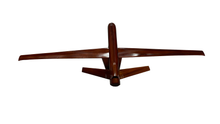 Load image into Gallery viewer, Predator B Mahogany Wood Desktop Airplane Model