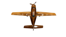 Load image into Gallery viewer, Cirrus SR20/SR22 Mahogany Wood Desktop Airplane Model