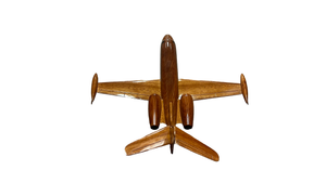 WestWind II Mahogany Wood Desktop Airplane Model