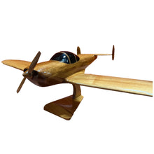 Load image into Gallery viewer, Ercoupe 415C Mahogany Wood Desktop Airplane Model