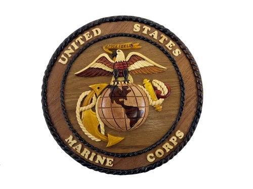 United States Marine Wall Plaque