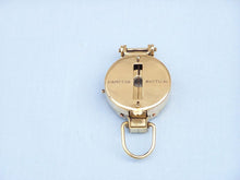 Load image into Gallery viewer, Solid Brass Military Compass 4&quot;