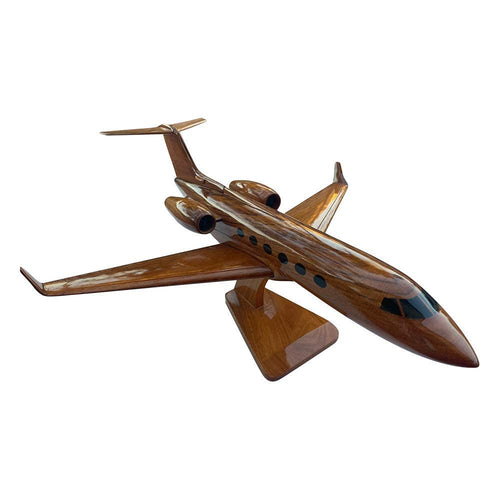 G4SP ( Gulfstream)  Mahogany Wood Desktop Airplane  Model