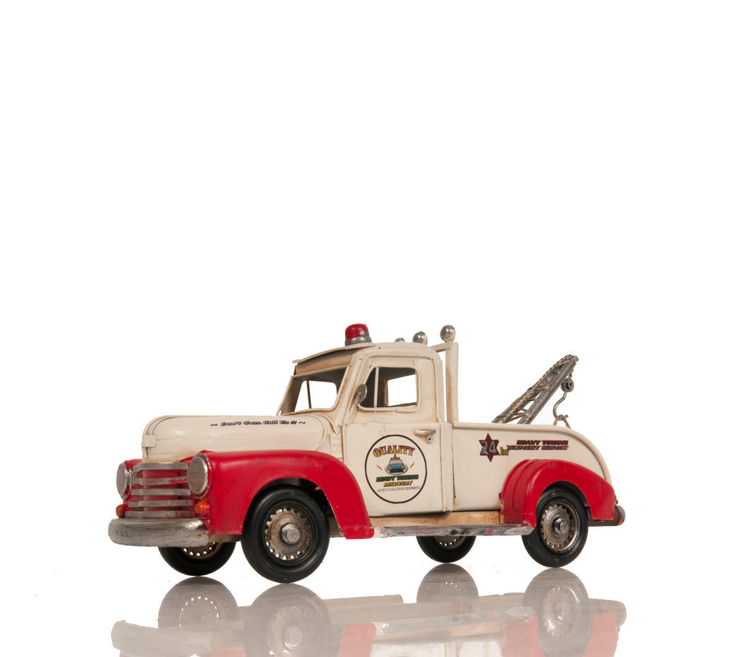 Metal Handmade Classic Chevrolet Tow Truck