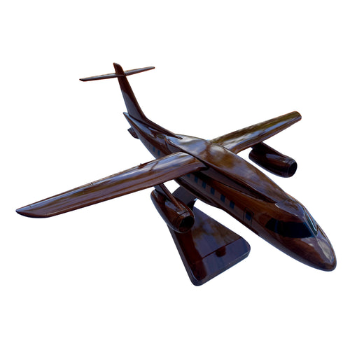 Dornier 328 Mahogany Wood Desktop Model