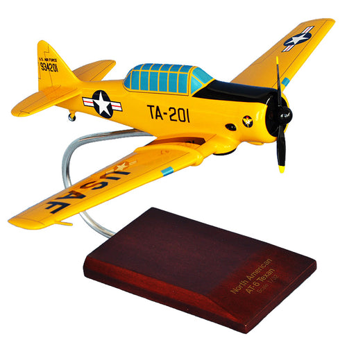 North American AT-6A Texan I (Yellow) USAF Model Scale:1/32 Model Custom Made for you