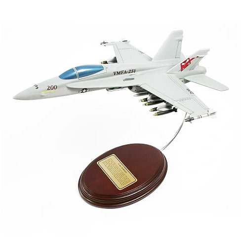 F-18C Hornet USMC VMFA-251Model Custom Made for you