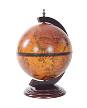 Load image into Gallery viewer, Red Globe 13 inches with Chess Holder