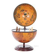 Load image into Gallery viewer, Red Globe 13 inches with Chess Holder