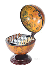 Load image into Gallery viewer, Red Globe 13 inches with Chess Holder