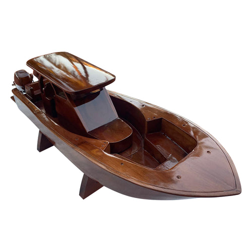 Scout 300 LFT boat  Mahogany Wood Desktop Model