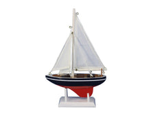 Load image into Gallery viewer, Wooden American Sailer Model Sailboat Decoration 9&quot;&quot;