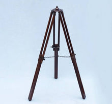 Load image into Gallery viewer, Standing Antique Copper Harbor Master Telescope 30&quot;&quot;