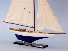 Load image into Gallery viewer, Wooden Defender Limited Model Sailboat 25&quot;