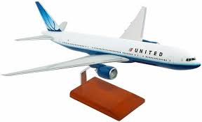 B747-400 1/100 CONTINENTAL/UNITED Model Custom Made for you