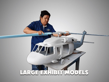 Load image into Gallery viewer, B747-400 1/100 CONTINENTAL/UNITED Model Custom Made for you