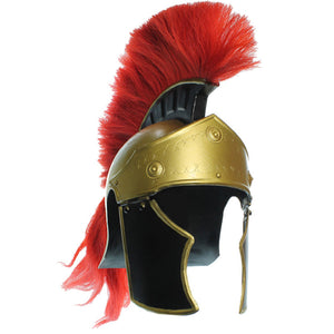 Roman Helmet Red Plume