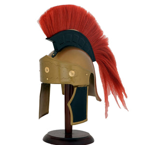 Roman Helmet Red Plume