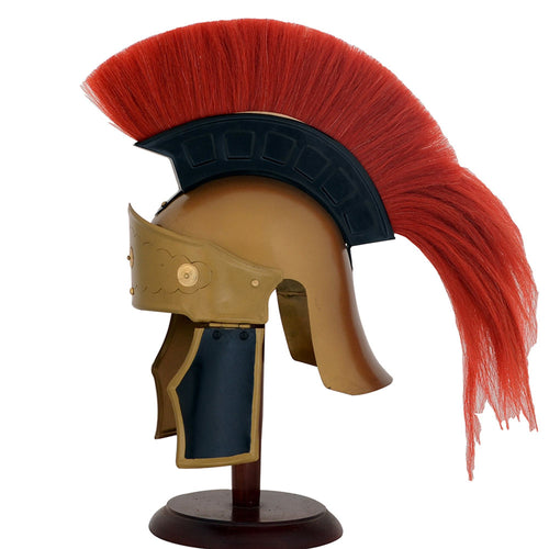 Roman Helmet Red Plume