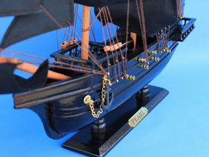 Wooden Edward England's Pearl Model Pirate Ship 20""
