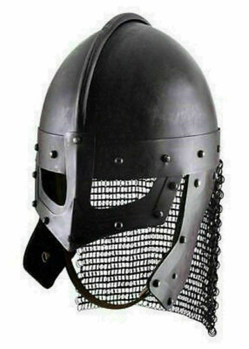 Medieval Knight Templar Helmet Crusader Costume Armor Helmet Collectible Gift