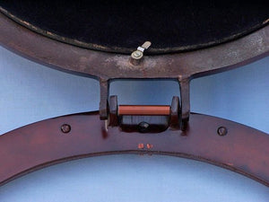 Antique Copper Deluxe Class Porthole Clock 20""