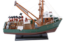 Load image into Gallery viewer, Wooden Andrea Gail - The Perfect Storm Model Boat 16&quot;