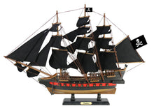 Load image into Gallery viewer, Wooden Fearless Black Sails Limited Model Pirate Ship 26&quot;